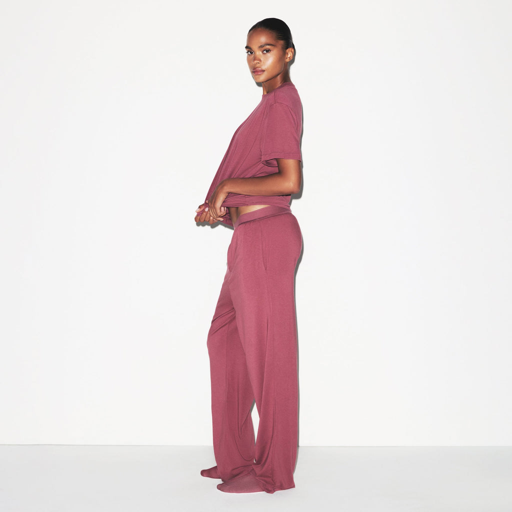 BOYFRIEND LOOSE PANT | BEET