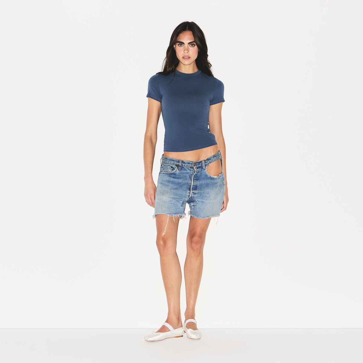 COTTON JERSEY T-SHIRT | HARBOR