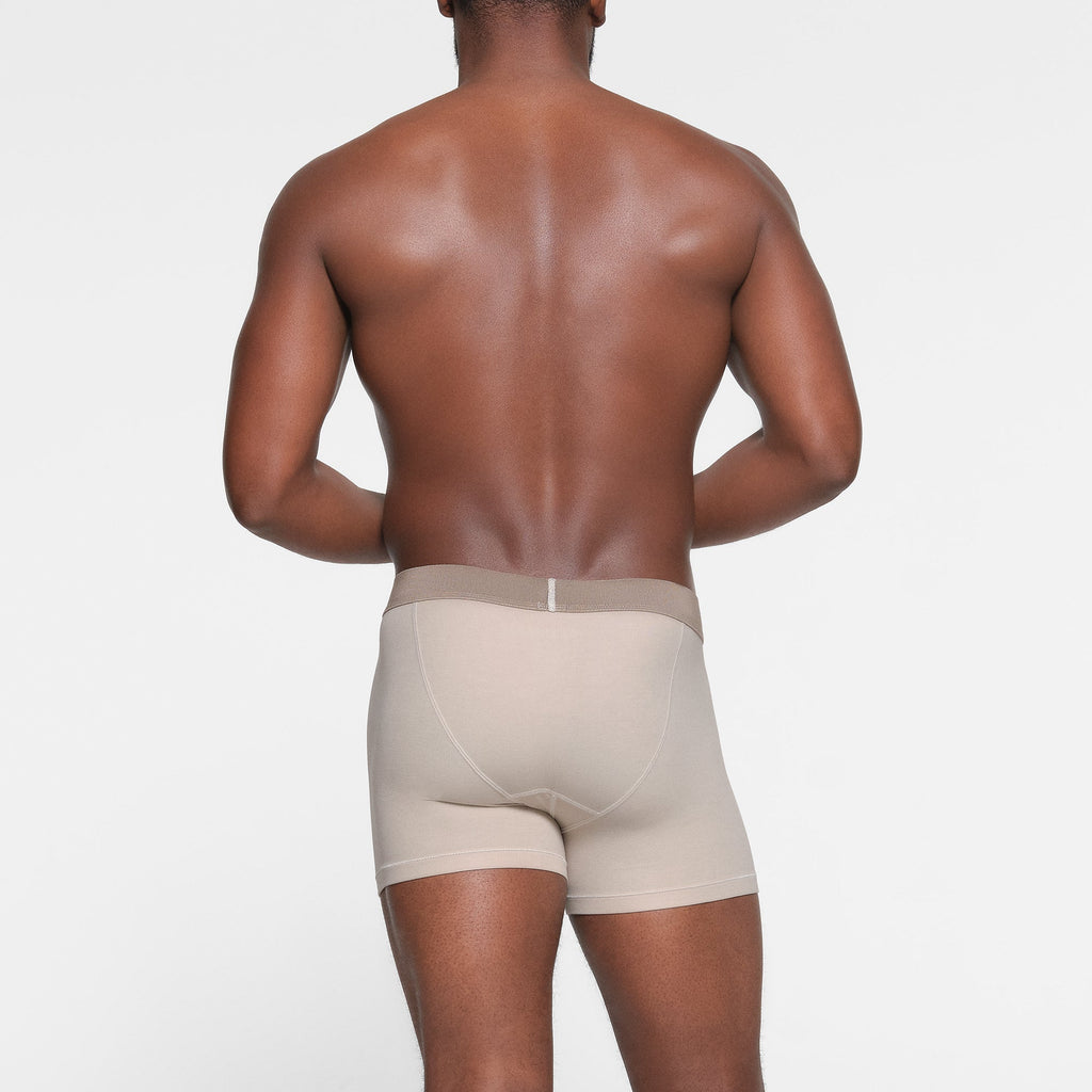 SKIMS COTTON MENS 3" BOXER BRIEF 3-PACK | STONE MULTI