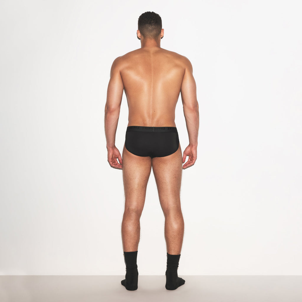 SKIMS STRETCH MENS BRIEF 3-PACK | GUNMETAL MULTI