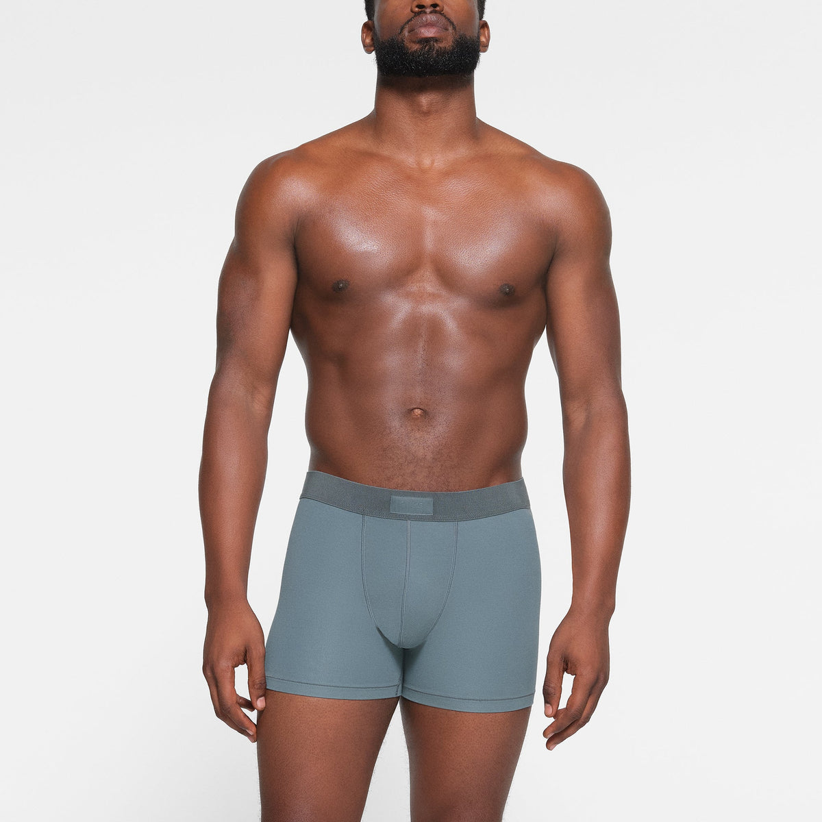 SKIMS COTTON MENS 3" BOXER BRIEF 3-PACK | STONE MULTI