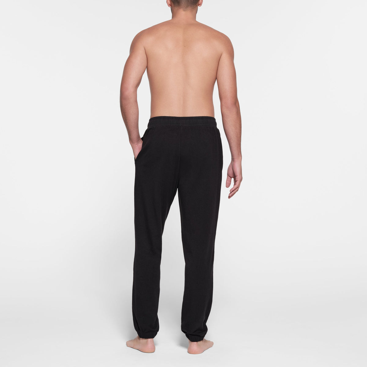 JERSEY LOUNGE MENS JOGGER | OBSIDIAN