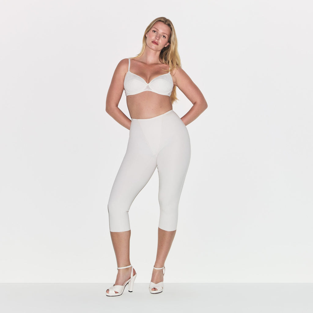 COTTON SHAPEWEAR CAPRI | MARBLE