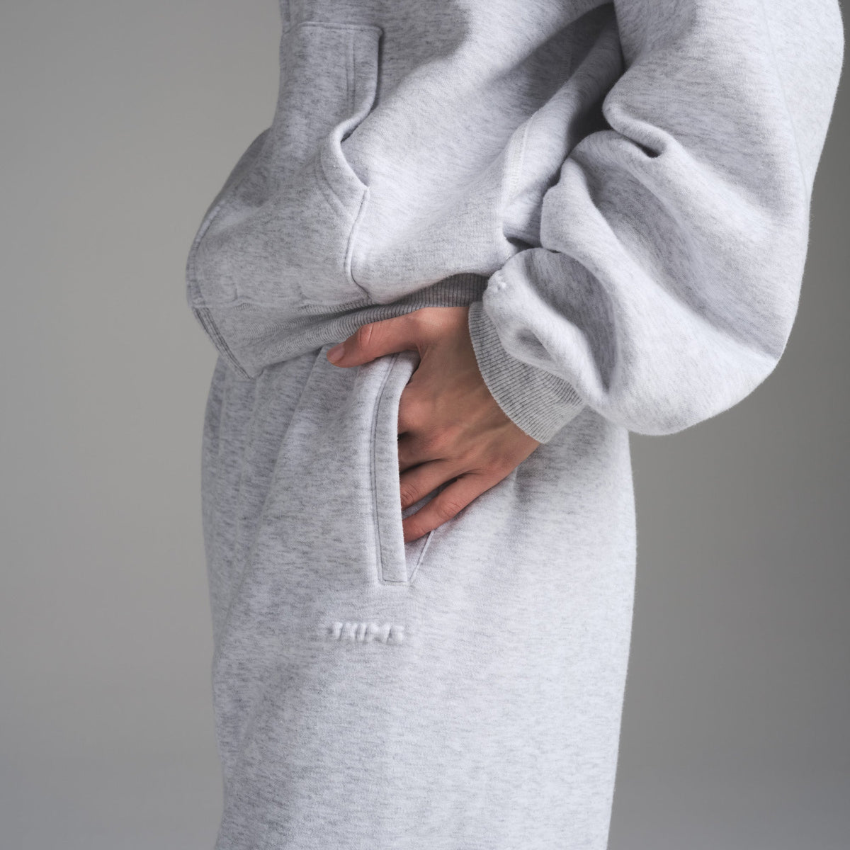 COTTON FLEECE CLASSIC JOGGER | LIGHT HEATHER GREY
