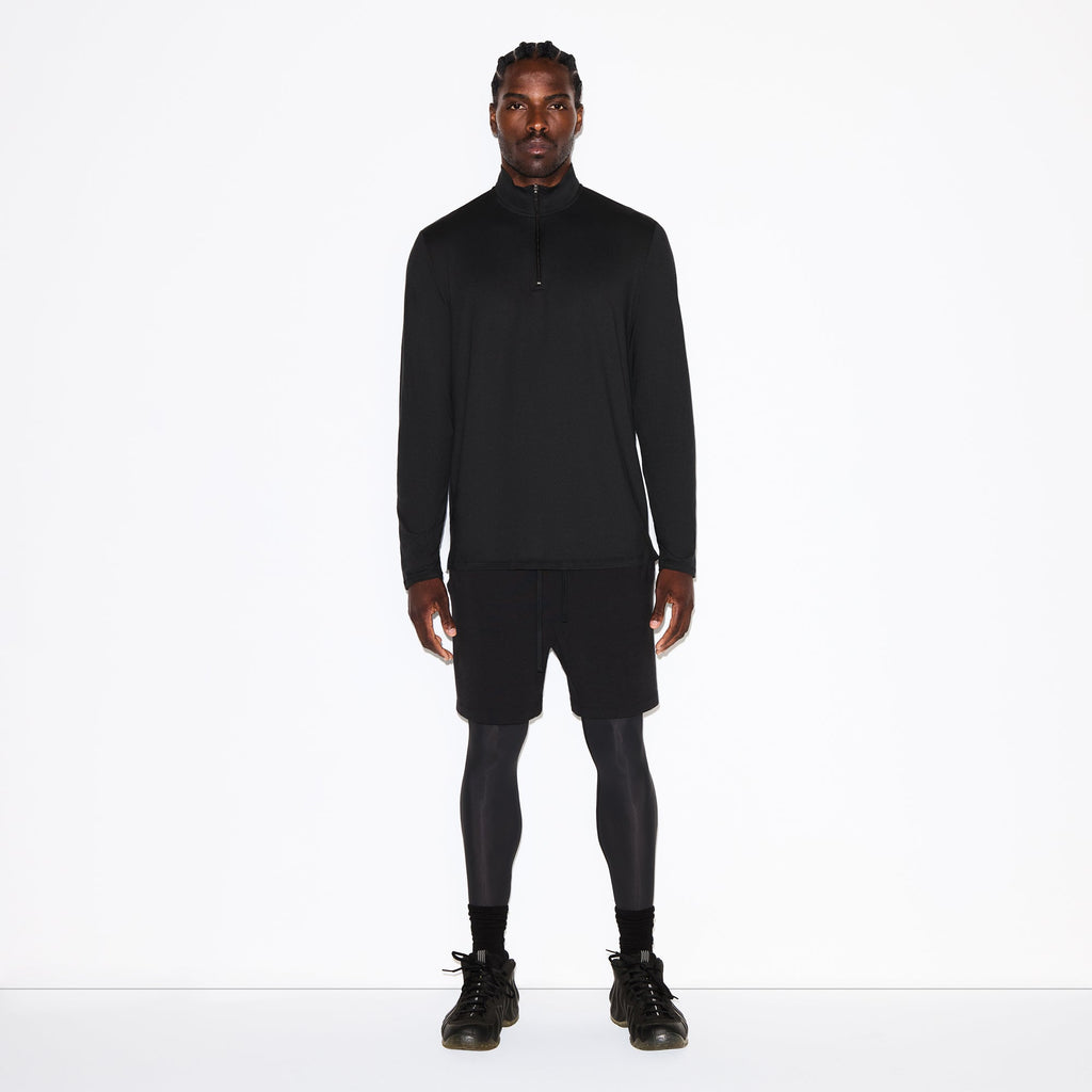 OUTDOOR JERSEY MENS QUARTER ZIP | ONYX
