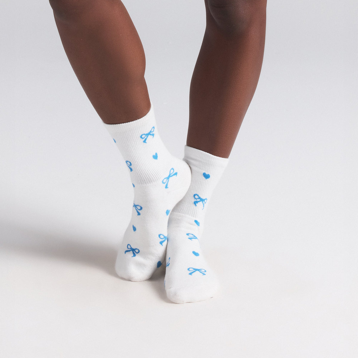 WEDDING SOCK 2-PACK | MARBLE AND CLOUD BOW PRINT