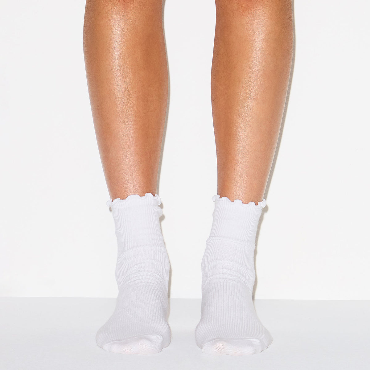 LETTUCE EDGE CREW SOCK 2-PACK | SNOW