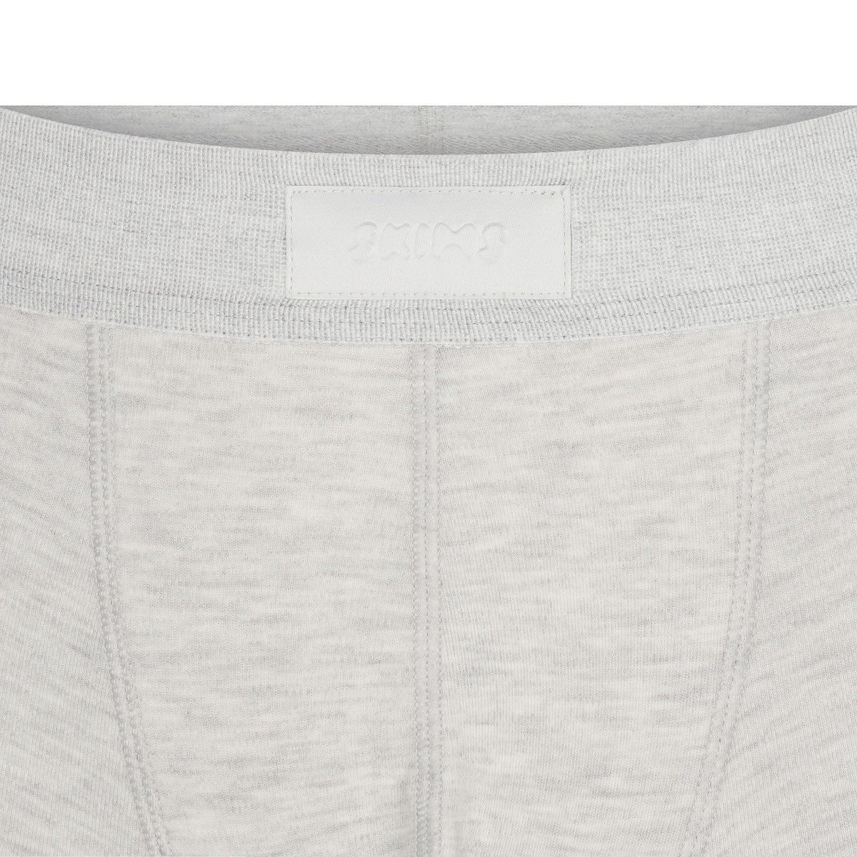 SKIMS COTTON MENS 5" BOXER BRIEF | LIGHT HEATHER GREY