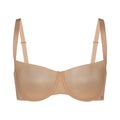 NO SHOW UNLINED BALCONETTE BRA | CLAY