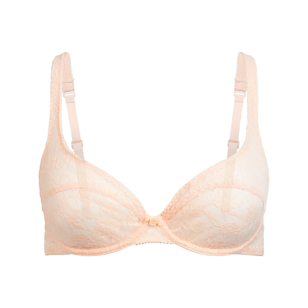 VINTAGE BRAS LACE UNLINED BRA | PRIMROSE