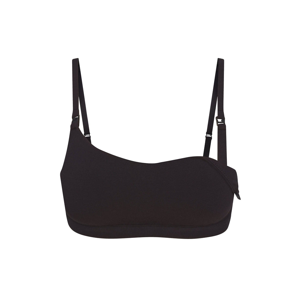 COTTON JERSEY MATERNITY NURSING SCOOP BRALETTE | SOOT