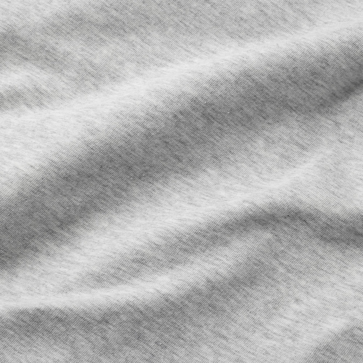 COTTON JERSEY SCOOP NECK T-SHIRT | LIGHT HEATHER GREY