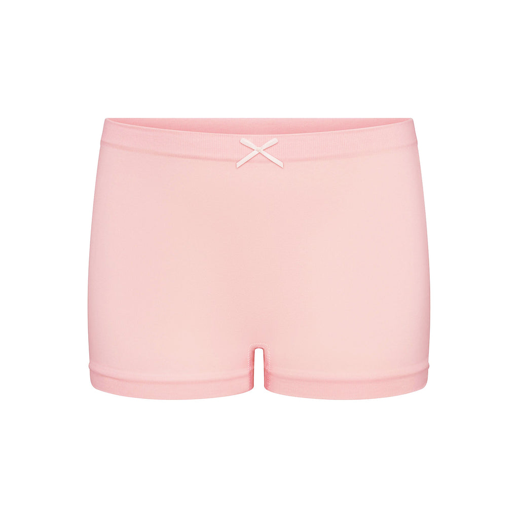 COTTON SEAMLESS JUNIORS BOY SHORT 3-PACK | BALLET STONE MULTI
