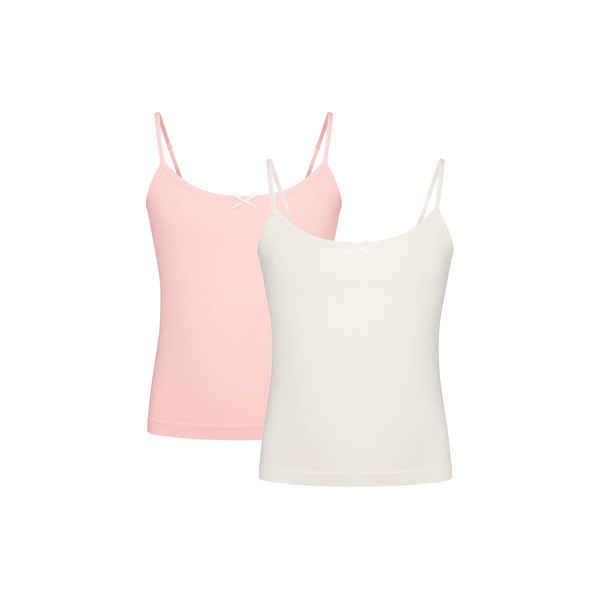 COTTON SEAMLESS JUNIORS CAMI 2-PACK | MARBLE AND BALLET