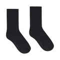 RIBBED CREW SOCK | SOOT