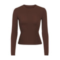 FITS EVERYBODY LONG SLEEVE T-SHIRT | COCOA