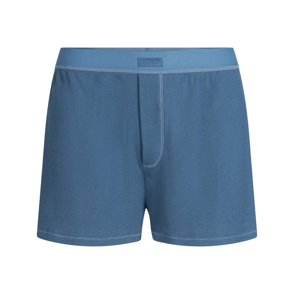 COTTON RIB LOOSE BOXER | HARBOR