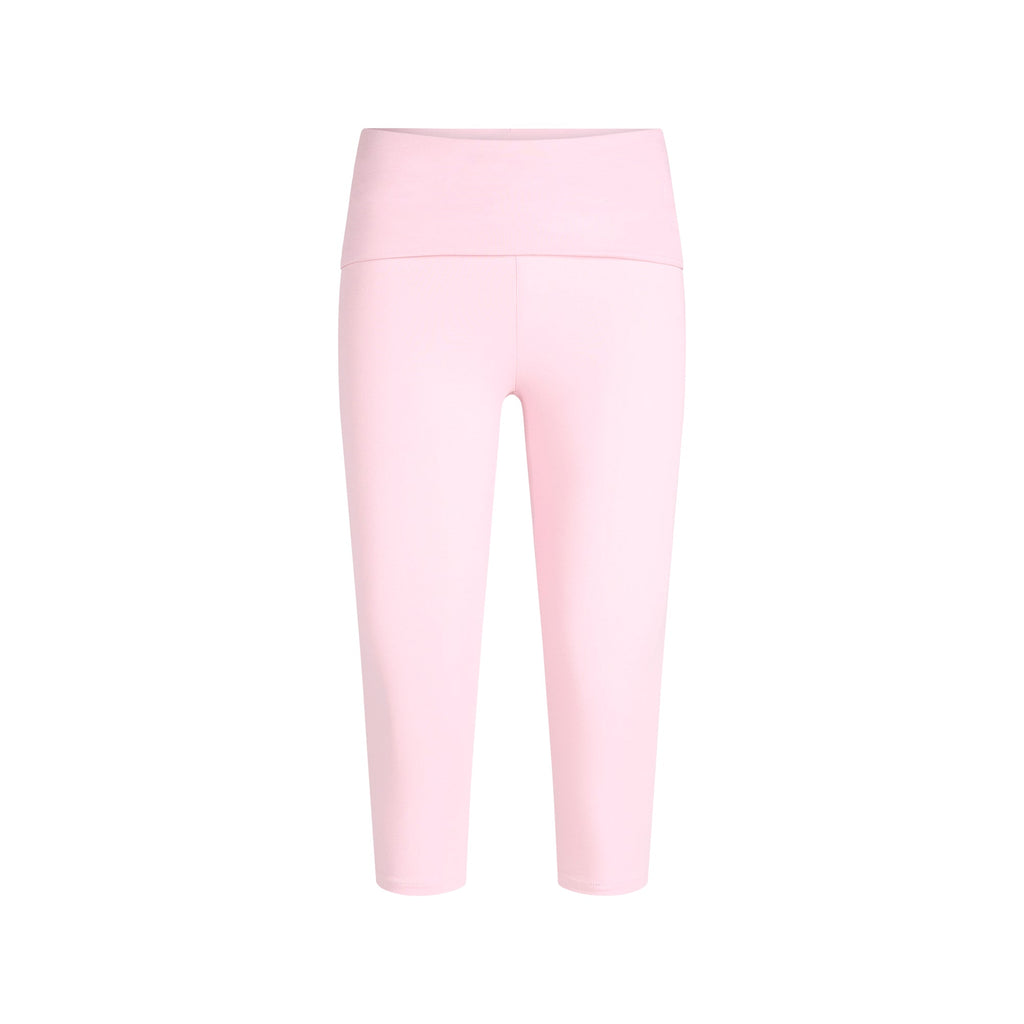 COTTON JERSEY FOLDOVER CAPRI | HALITE