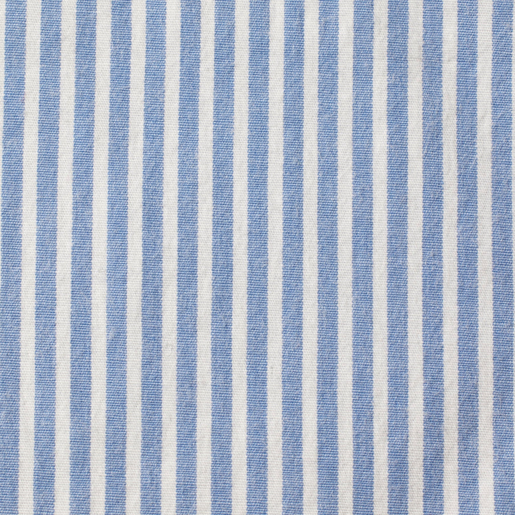 COTTON POPLIN TRIANGLE BRALETTE | CADET STRIPE