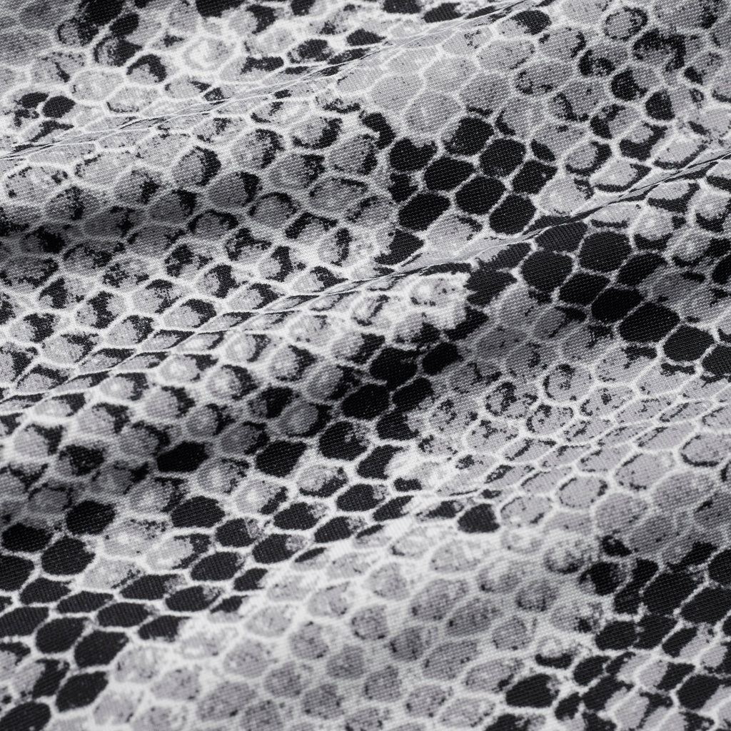 CLING MATTE HALTER TOP | CHROME SNAKESKIN PRINT