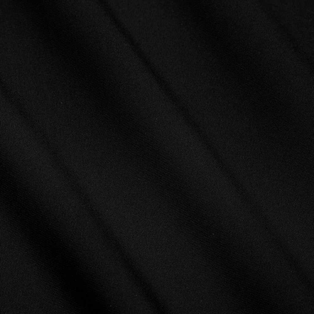 CLING MATTE LONG SLEEVE BUTTON UP | OBSIDIAN