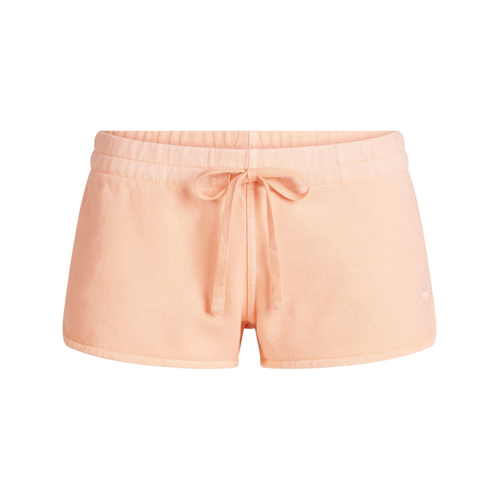 FRENCH TERRY SHORT SHORT | CANTALOUPE