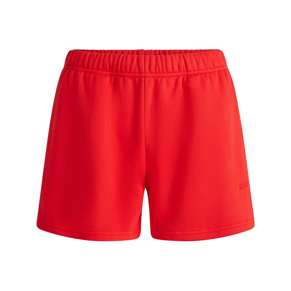 COTTON FLEECE CLASSIC SHORT | RUBY