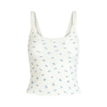 SOFT LOUNGE LACE CAMI | BLUE GARDEN PRINT