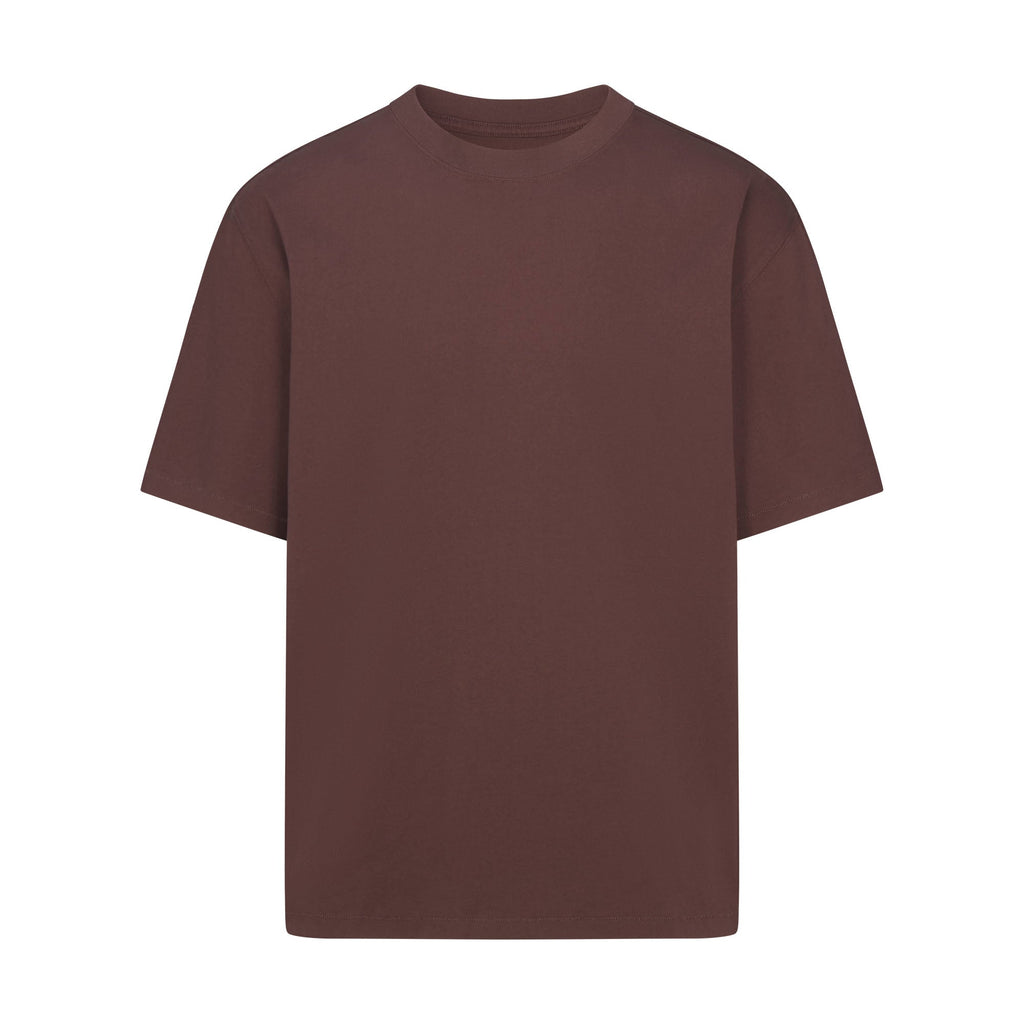 HEAVYWEIGHT COTTON MENS RELAXED T-SHIRT | DARK AMETHYST