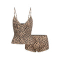 FITS EVERYBODY PICOT CAMI AND BOY SHORT SET | SIENNA JAGUAR PRINT