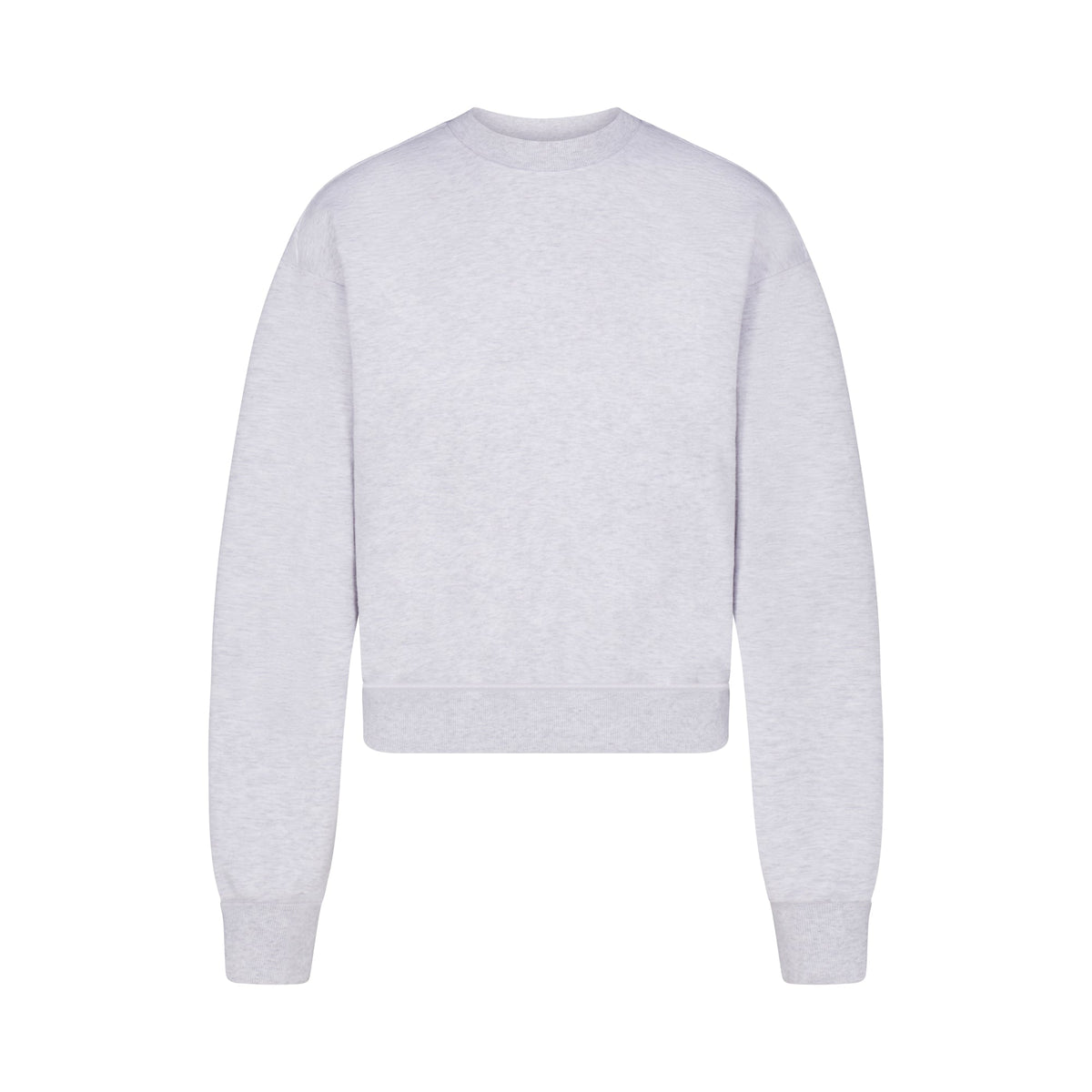 COTTON FLEECE CLASSIC CREWNECK | LIGHT HEATHER GREY