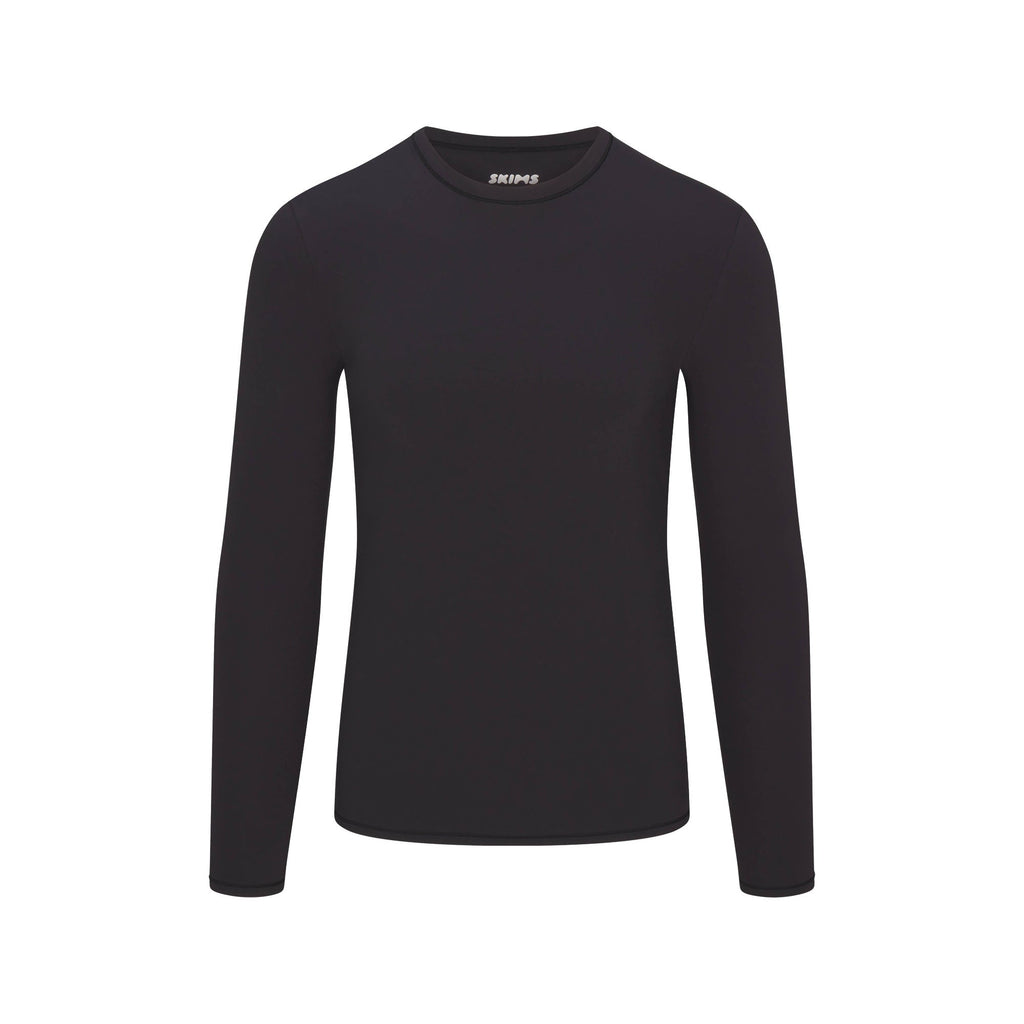 FITS EVERYBODY MENS SLIM LONG SLEEVE T-SHIRT | ONYX