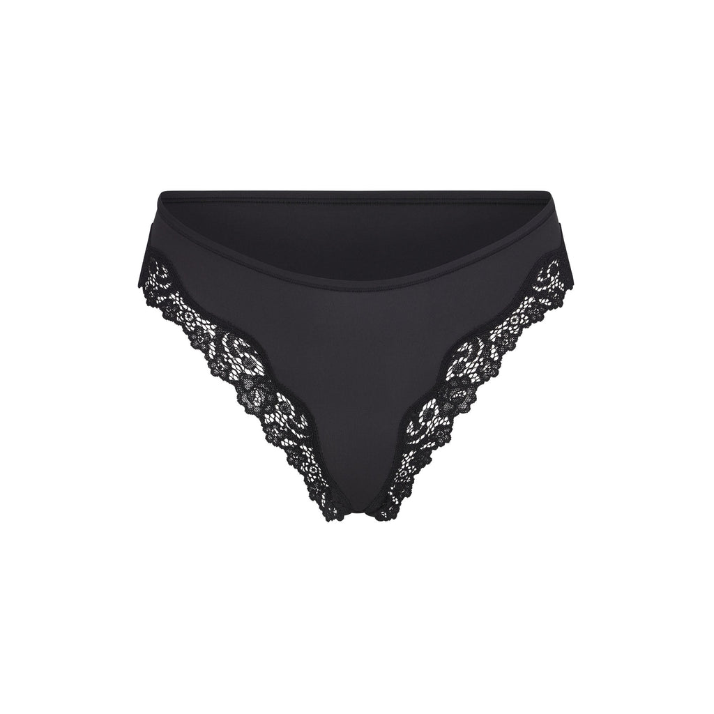 FITS EVERYBODY LACE TANGA | ONYX