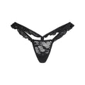 STRETCH LACE BUTTERFLY THONG | SOOT