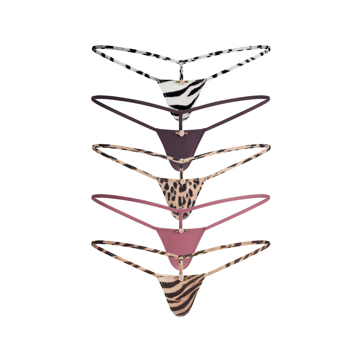FITS EVERYBODY MICRO THONG 5-PACK | PHOENIX ANIMAL MULTI