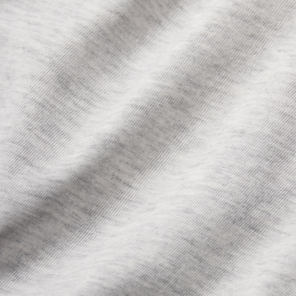 RELAXED TEES SHRUNKEN T-SHIRT | LIGHT HEATHER GREY