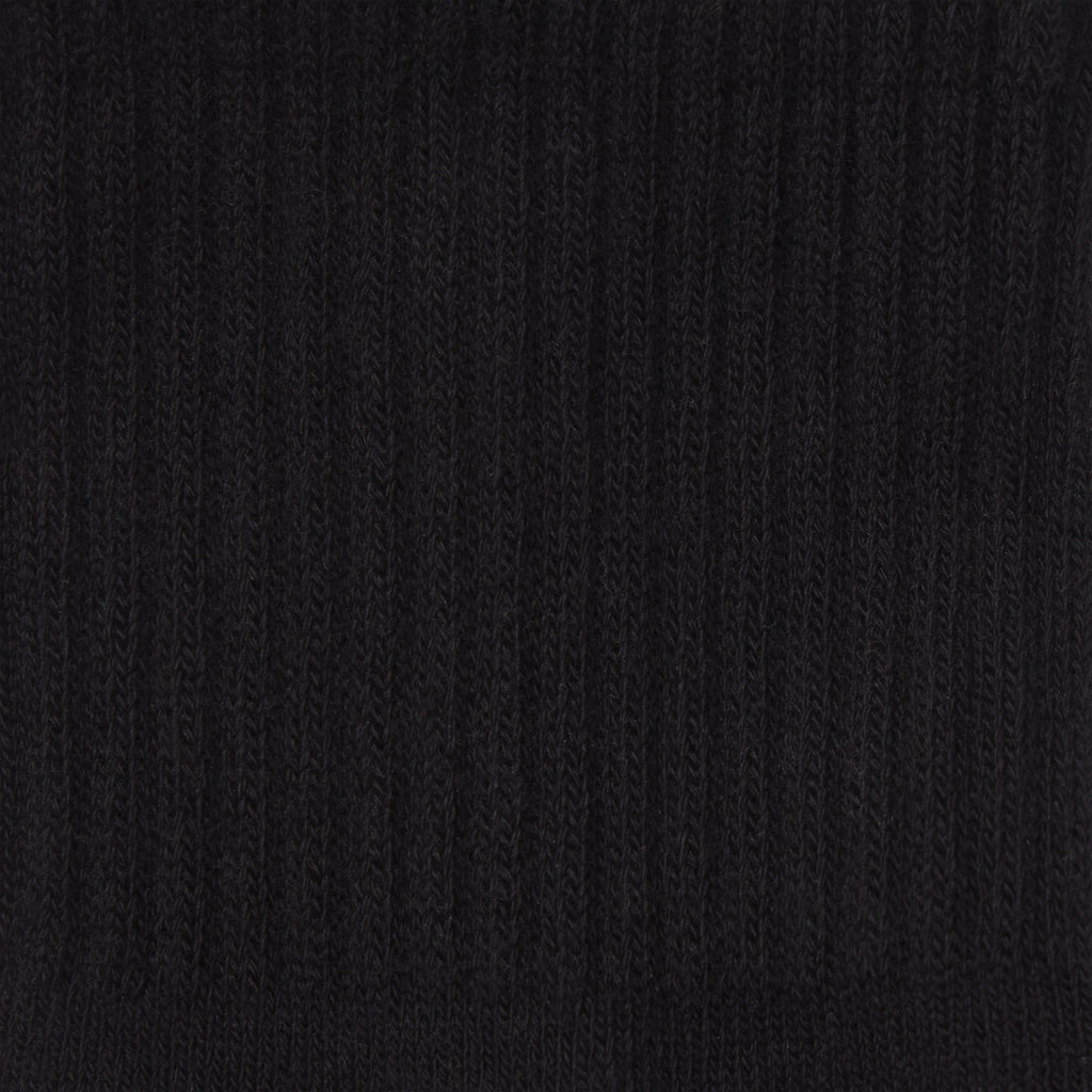 MENS QUARTER CREW SOCK 3-PACK | ONYX