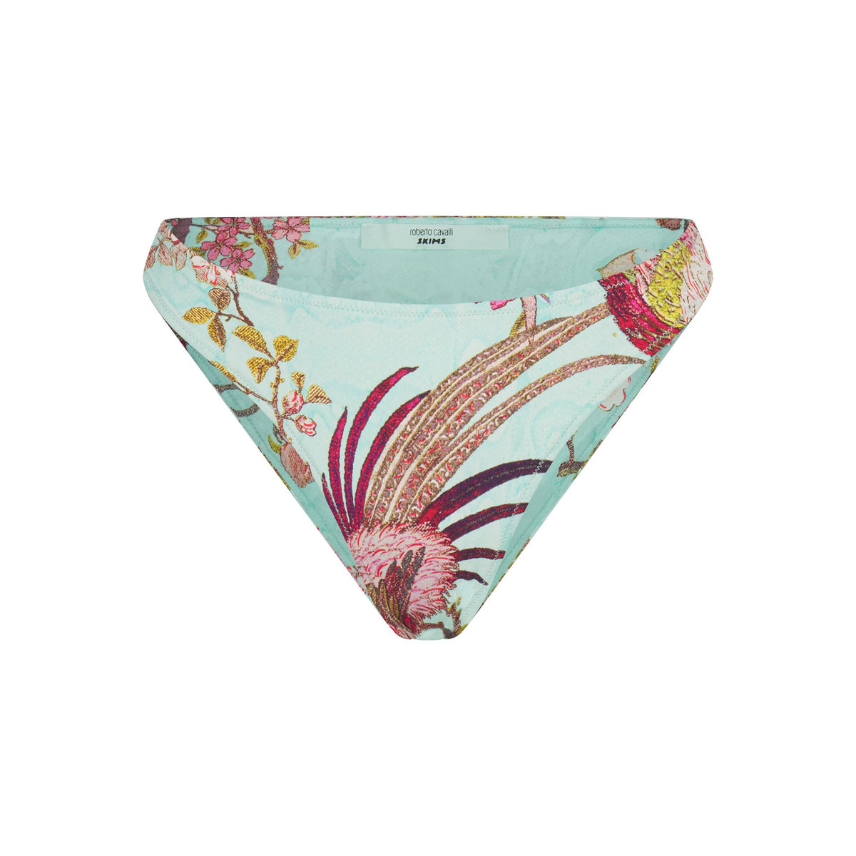 ROBERTO CAVALLI X SKIMS DIPPED BIKINI BOTTOM | FAGIANELLA PRINT