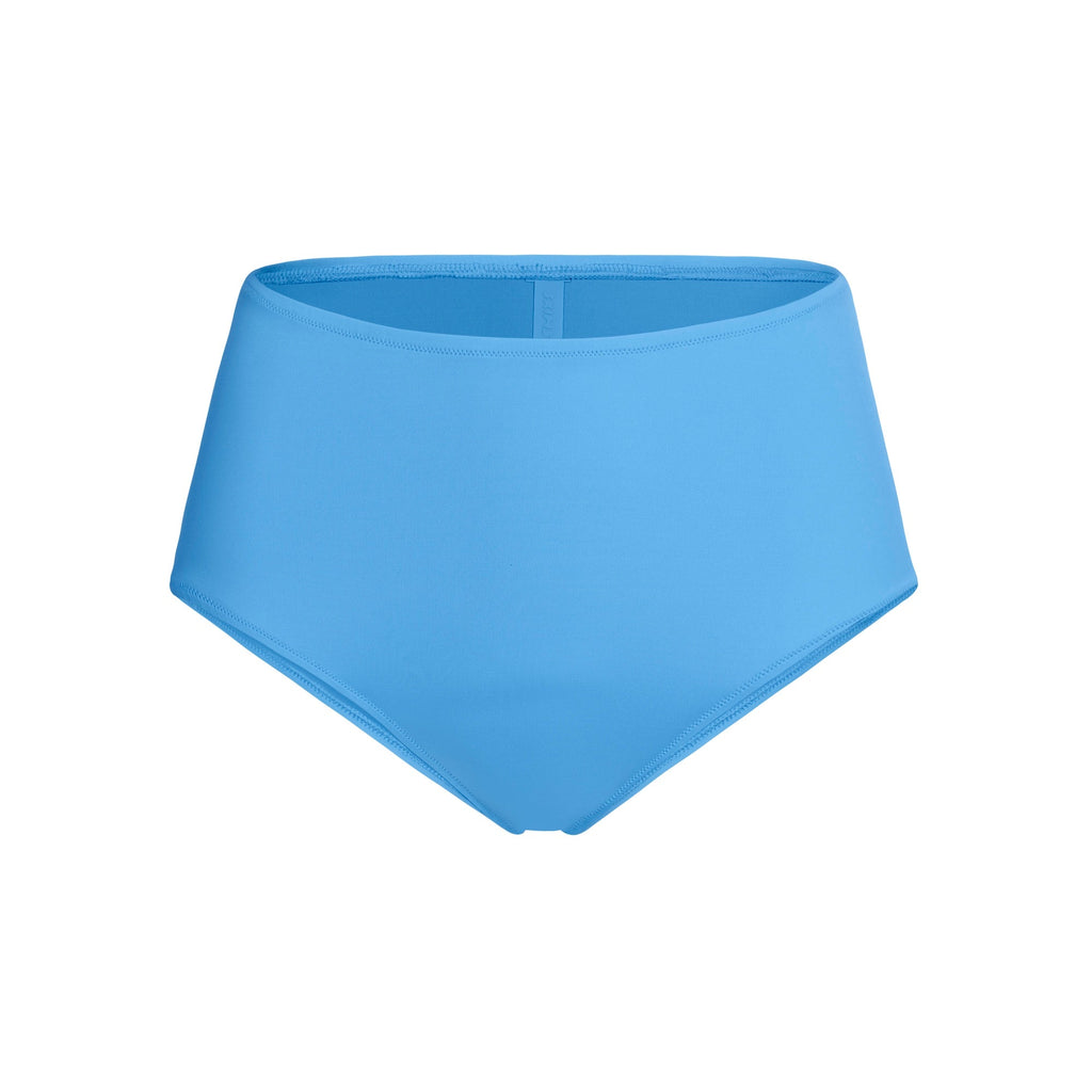 SIGNATURE SWIM HIGH-WAISTED BRIEF BIKINI BOTTOM | TIDE