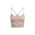 SIGNATURE SWIM CAMI TOP | DUNE CROCODILE PRINT